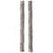 12 Pack: Silver Plated Carved Rondelle Beads, 8mm by Bead Landing™
